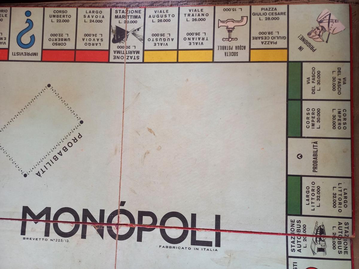 Gioco monopoli scatola rossa – Vintage Experience